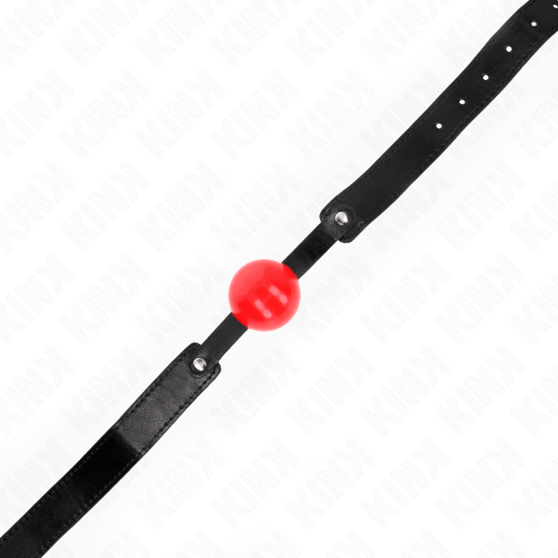 Kink - Soft Tpe Ball 4 Cm Gag Modell 1 66 X 2,5 Cm Verstellbar 41-61 Cm