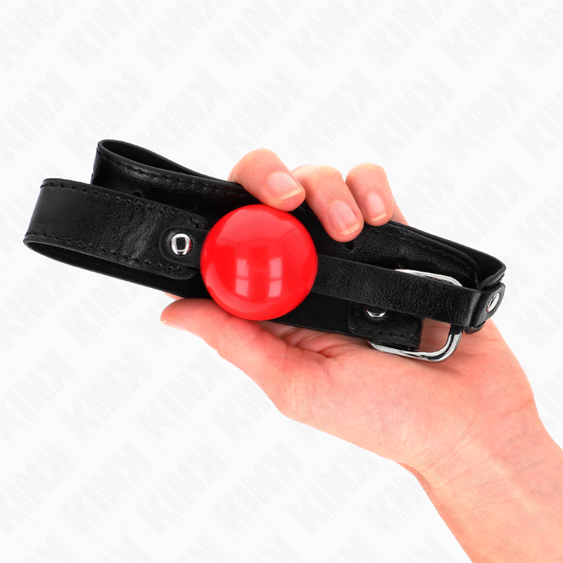 Kink - Soft Tpe Ball 4 Cm Gag Modell 1 66 X 2,5 Cm Verstellbar 41-61 Cm