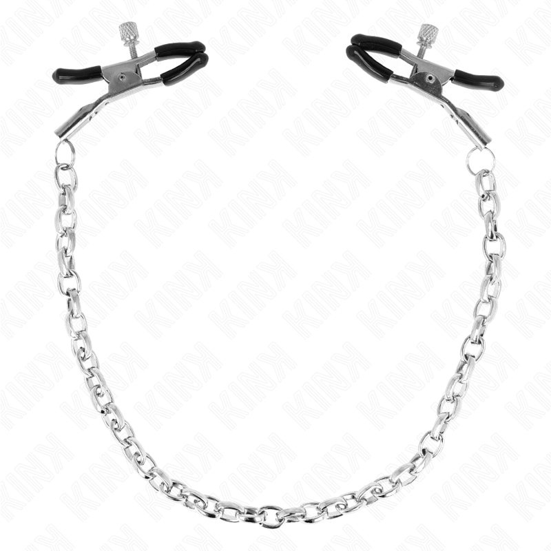 Kink - Dicke Kette Nippelklemmen 30 Cm