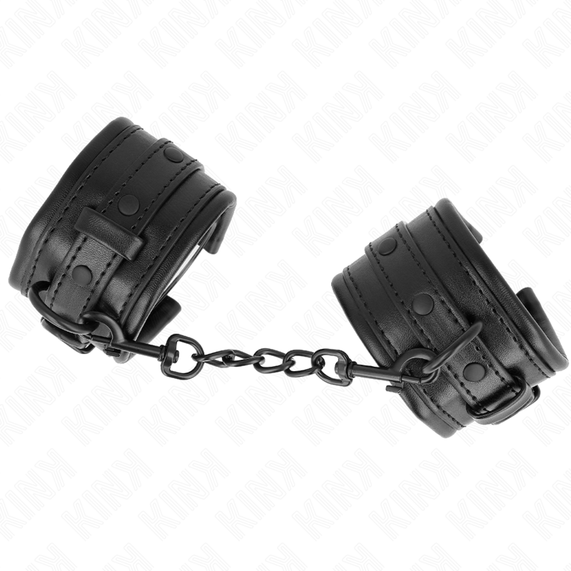 Kink - Handgelenkfesseln Schwarz Verstellbar 20-30 Cm X 6 Cm