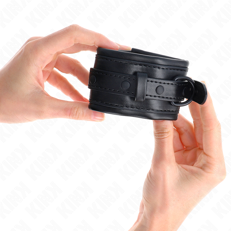 Kink - Handgelenkfesseln Schwarz Verstellbar 20-30 Cm X 6 Cm