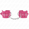 Kink - 3 D-Ring Handgelenkfesseln Verstellbar Rosa 17,5-25 Cm X 6 Cm