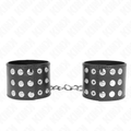 Kink - Handgelenkfesseln Mit Druckverschluss Schwarz Verstellbar 19-24 Cm X 5,5 Cm