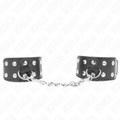 Kink - Armbã„Nder Mit Doppelter Reihe Verstellbarer Nieten Schwarz