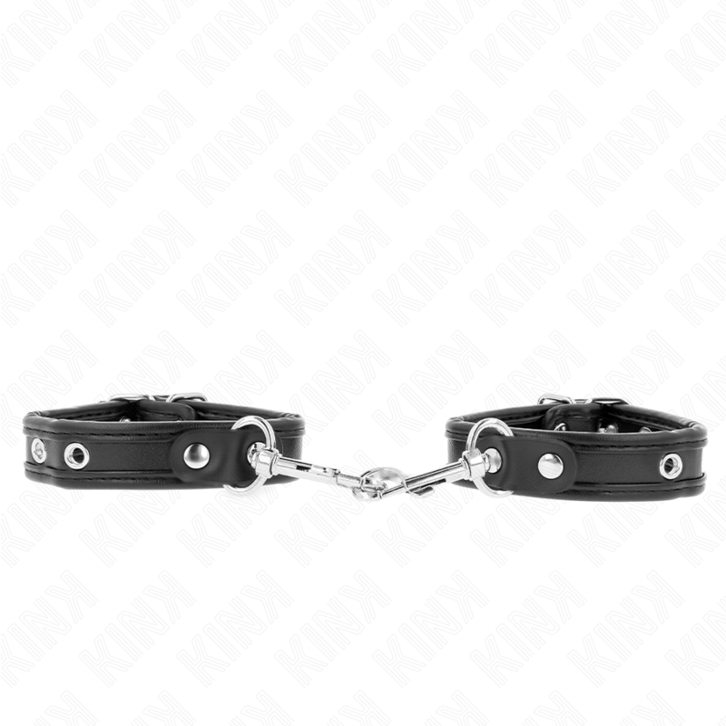 Kink - Mini-Armbã„Nder Schwarz Mit Nieten Verstellbar 16-22 Cm X 2 Cm