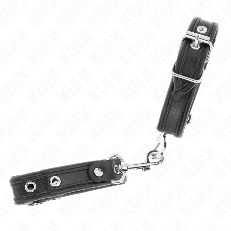 Kink - Mini-Armbã„Nder Schwarz Mit Nieten Verstellbar 16-22 Cm X 2 Cm