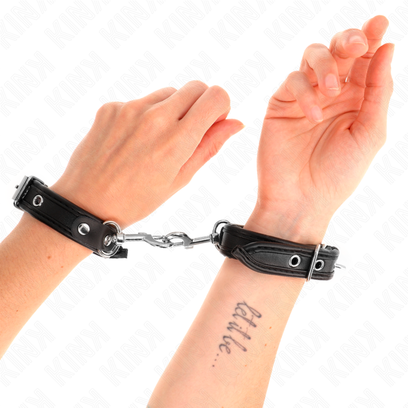 Kink - Mini-Armbã„Nder Schwarz Mit Nieten Verstellbar 16-22 Cm X 2 Cm