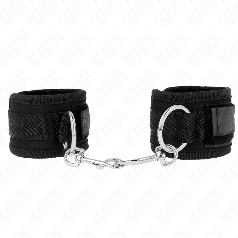 Kink - Handgelenkfesseln Schwarz Verstellbar 18-35 Cm X 6 Cm