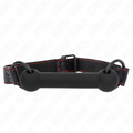 Kink - Knochengag Mit Kunstledergurt Schwarz Verstellbar 41-57 Cm