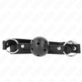 Kink - Hohlharter Schwarzer Ball 4,5 Cm Gag Modell 1 63,5 X 2 Cm
