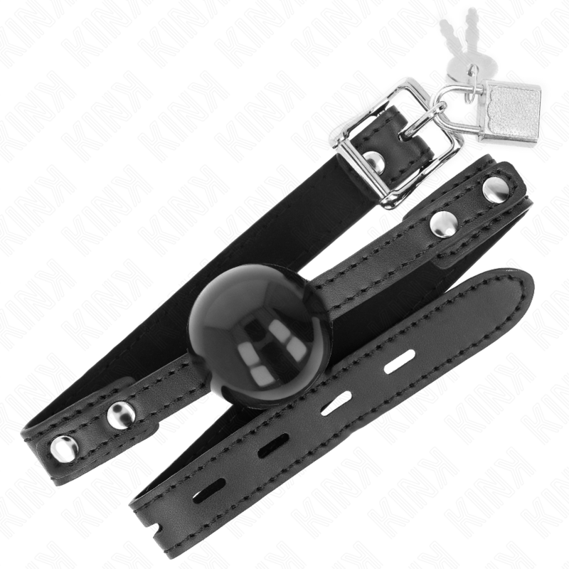Kink - Soft Tpe Ball 4 Cm Gag Modell 3 60 X 2 Cm Verstellbar 37-52 Cm
