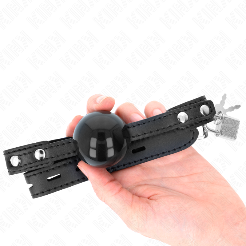 Kink - Soft Tpe Ball 4 Cm Gag Modell 3 60 X 2 Cm Verstellbar 37-52 Cm