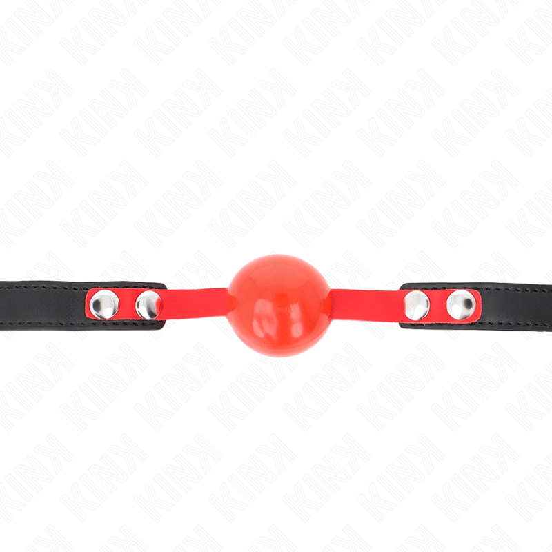 Kink - Soft Tpe Ball 4 Cm Gag Modell 4 60 X 2 Cm Verstellbar 37-52 Cm