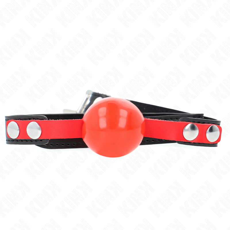 Kink - Soft Tpe Ball 4 Cm Gag Modell 4 60 X 2 Cm Verstellbar 37-52 Cm