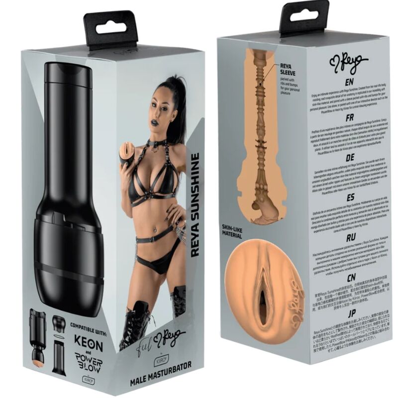 Kiiroo - Fãœhlen Sie Reya Sunshine Stroker Kiiroo Stars Collection