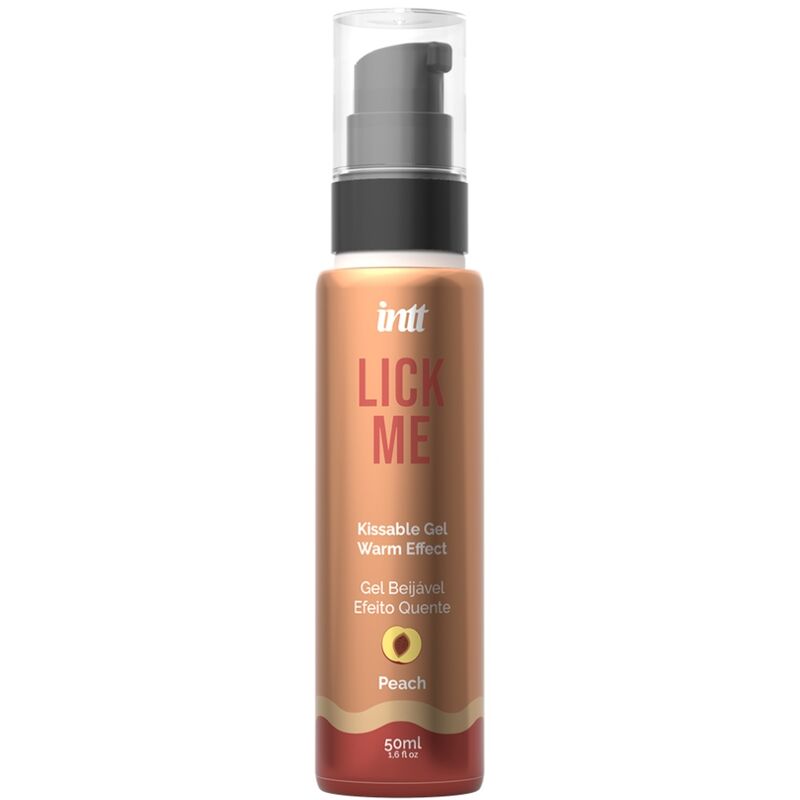 Intt - Lick Me Peach Essbares Gel Wã„Rmeeffekt