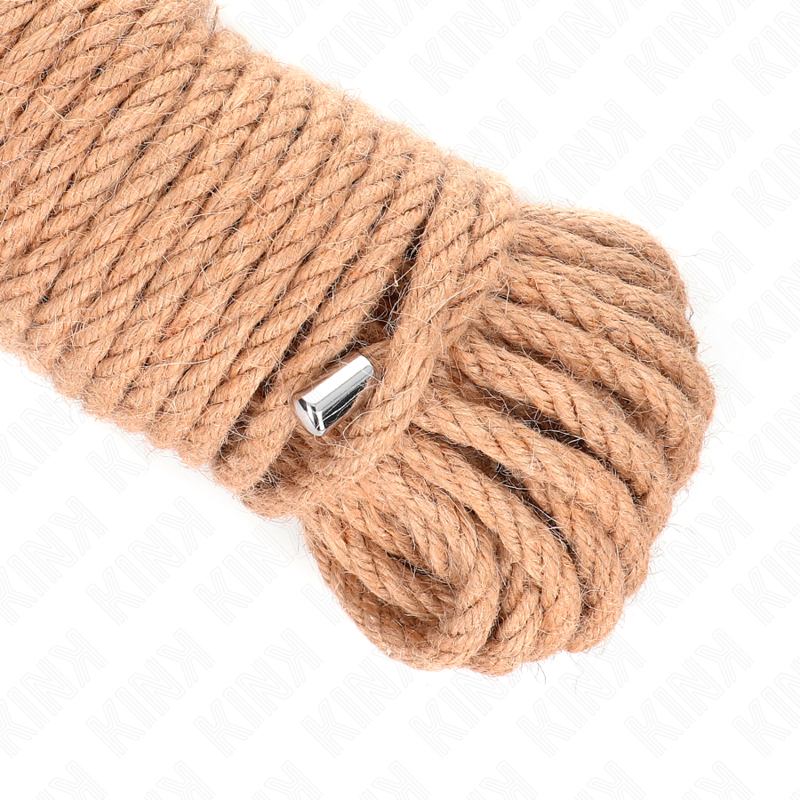 Kink - Hanfseil Mit Metallkopf 20 Meter
