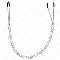Kink - Dãœnne Nippelklemmen Mit Dicker Kette 30 Cm