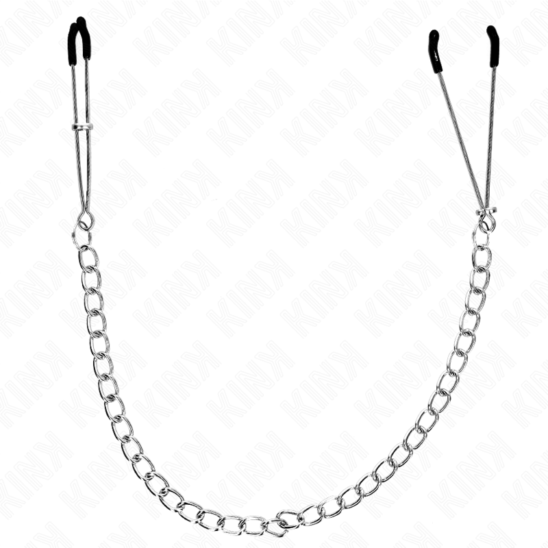 Kink - Dãœnne Nippelklemmen Mit Dicker Kette 30 Cm