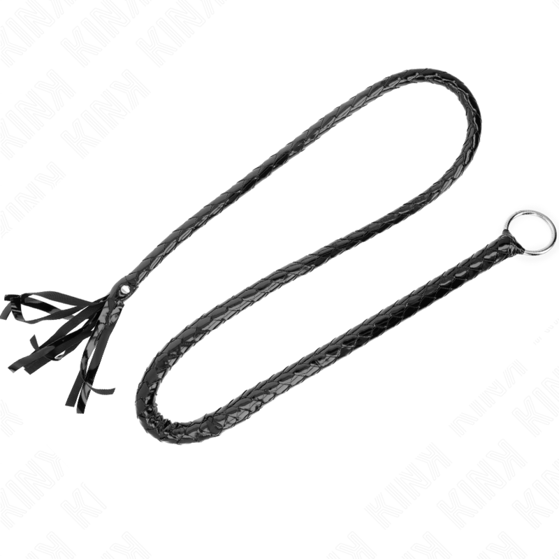 Kink - Lange Glãnzende Pvc-Peitsche 138 Cm
