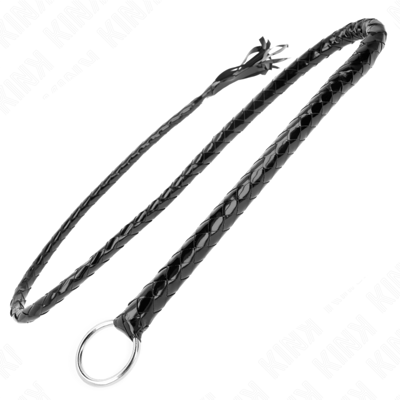 Kink - Lange Glãnzende Pvc-Peitsche 138 Cm