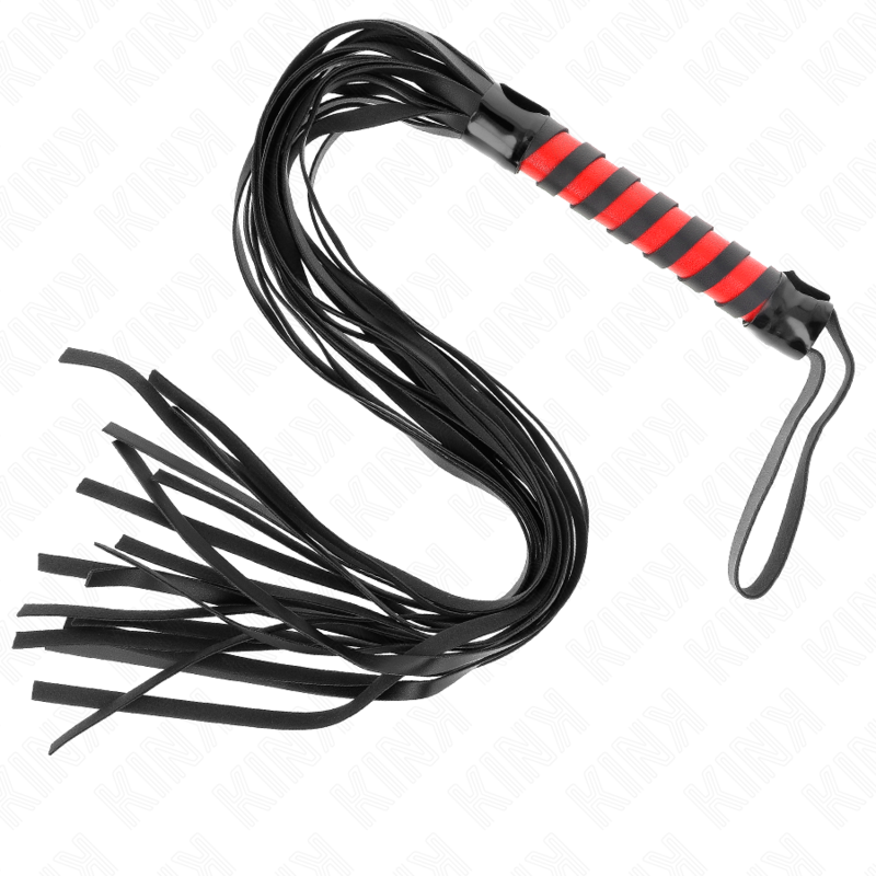 Kink - Lange Gestreifte Peitsche 70 Cm