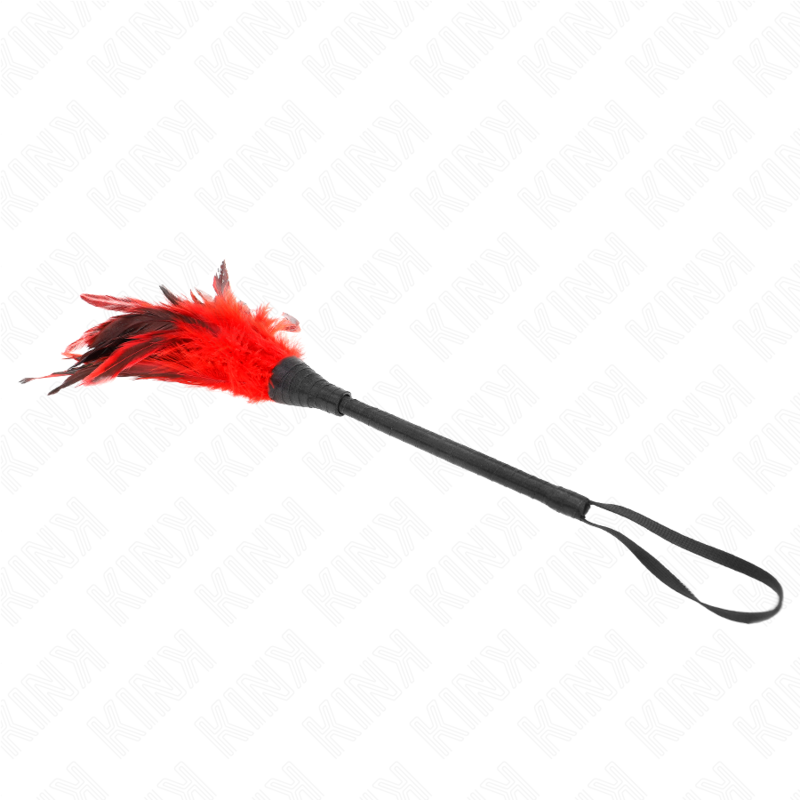 Kink - Red Maids Hornform Tickle Hãœhnerfedern 36 Cm