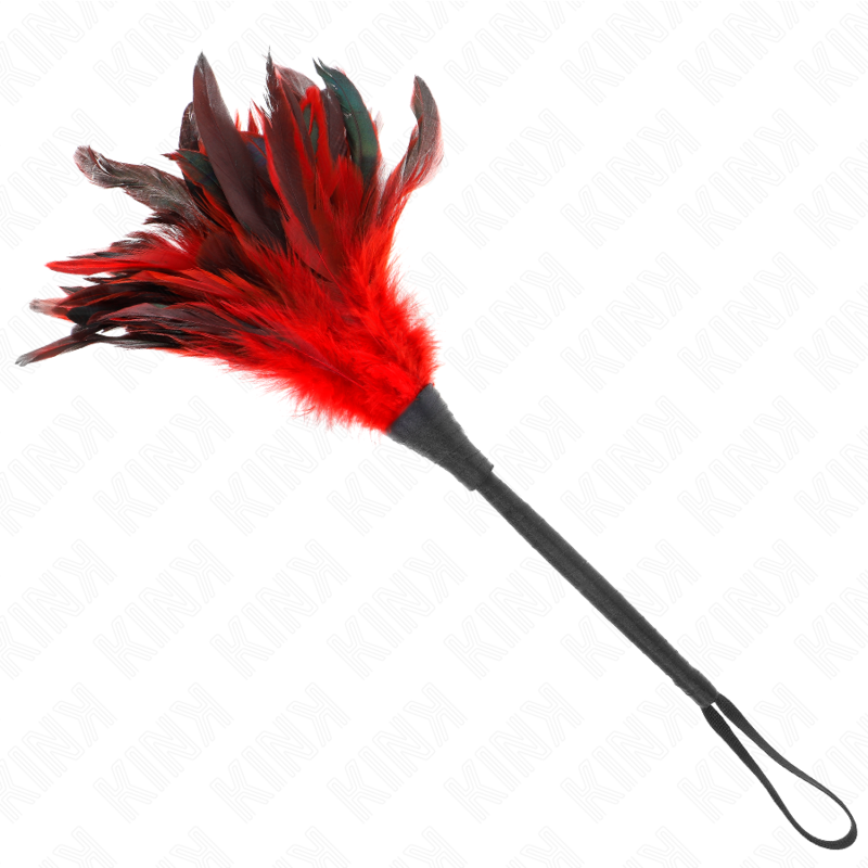Kink - Red Maids Hornform Tickle Hãœhnerfedern 36 Cm