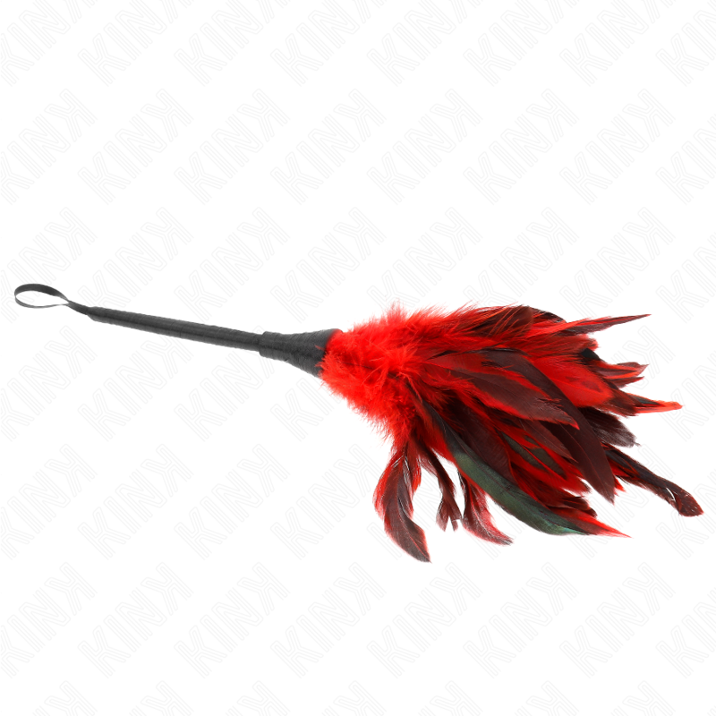 Kink - Red Maids Hornform Tickle Hãœhnerfedern 36 Cm