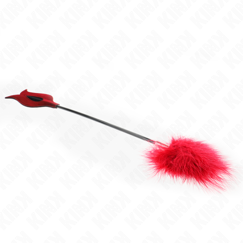 Kink - Tickle Feathers Mit Rosenfã–Rmigem Paddel 8 Cm