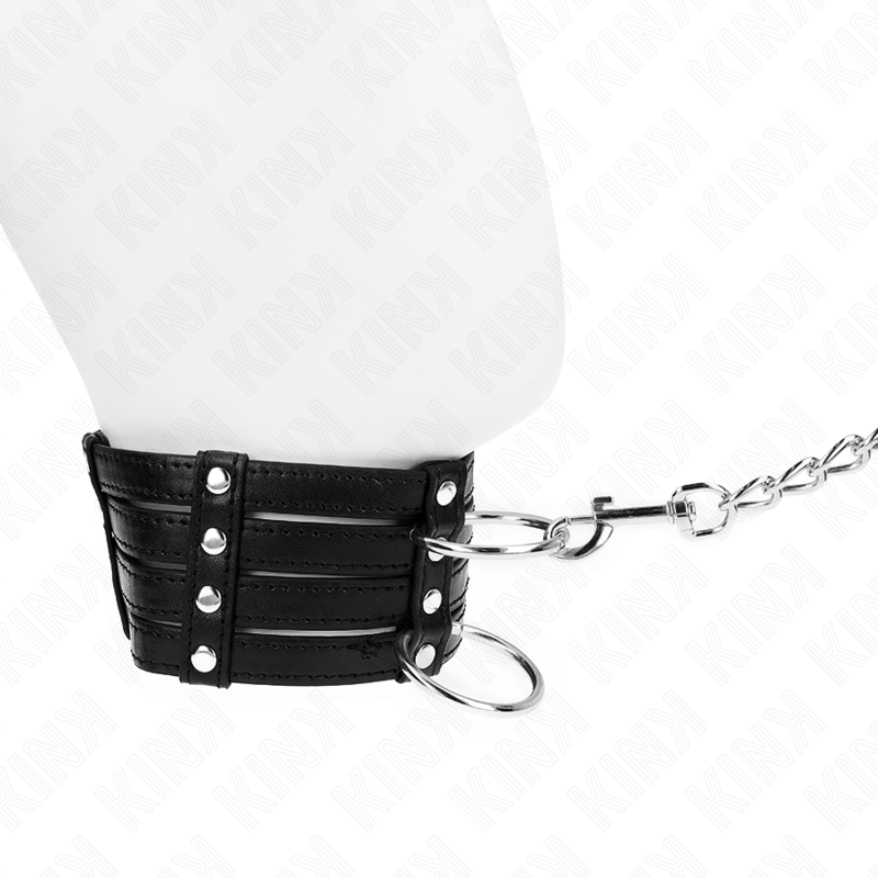 Kink - Halskette Mit Gãœrtel 65 Cm Sub Style Verstellbar 35-51 Cm X 7 Cm