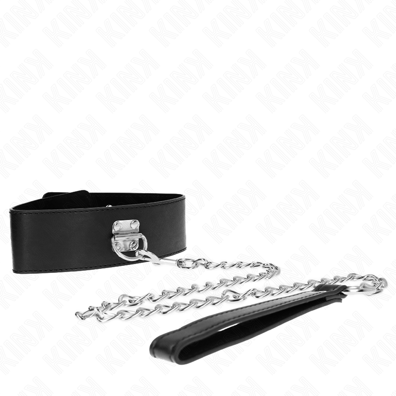 Kink - Basismodell Halsband Mit Leine 65 Cm Modell 0