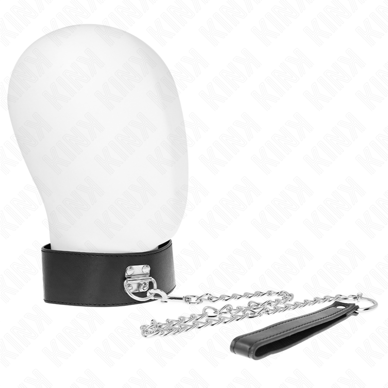 Kink - Basismodell Halsband Mit Leine 65 Cm Modell 0