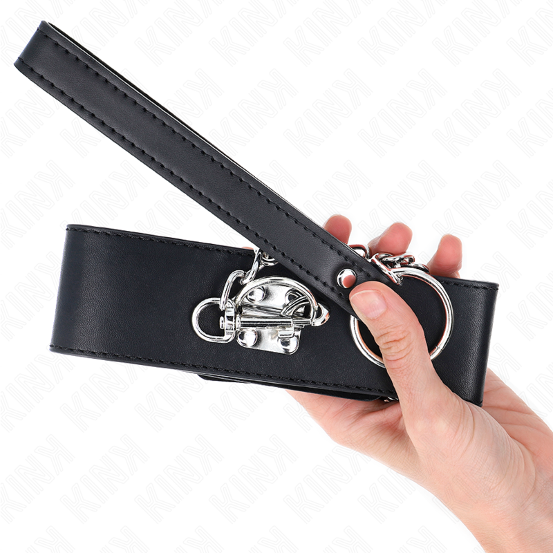 Kink - Basismodell Halsband Mit Leine 65 Cm Modell 0