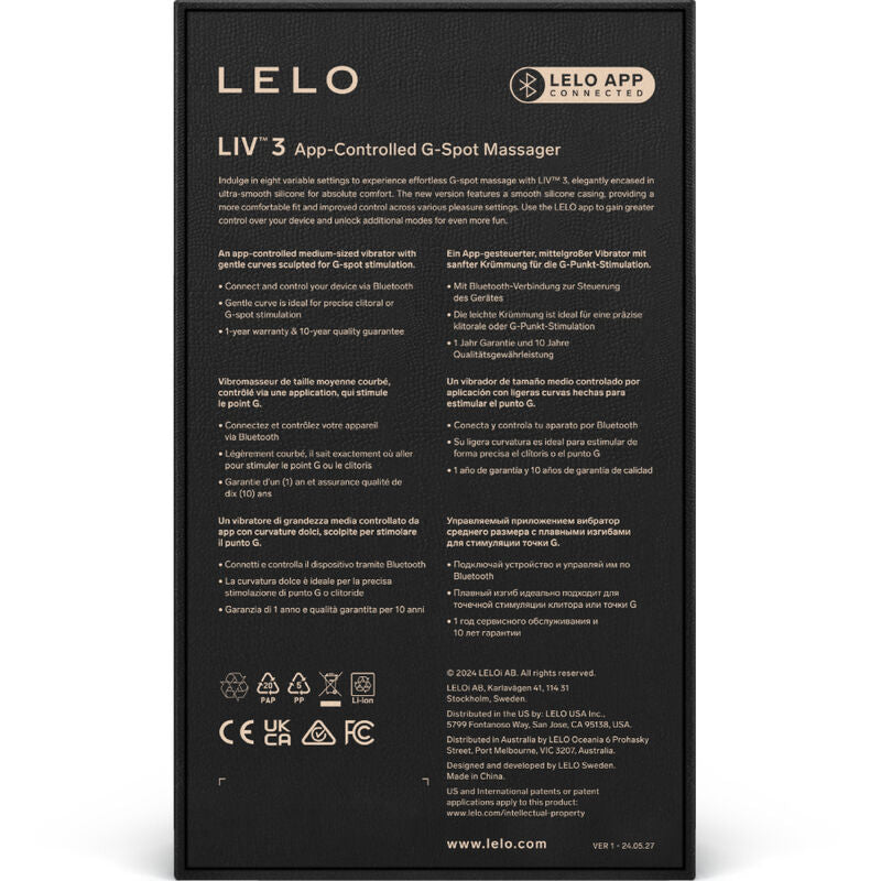 Lelo - Liv™ 3 G-Spot-Stimulator Blau