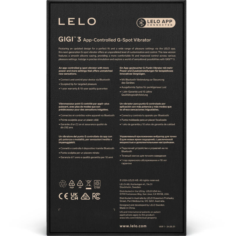 Lelo - Gigi™ 3 G-Spot-Vibrator Rosa