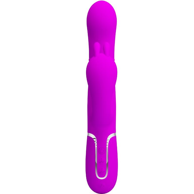 Pretty Love - Cammy Triple Vibrator Multifunktion 4 In 1 Rosa