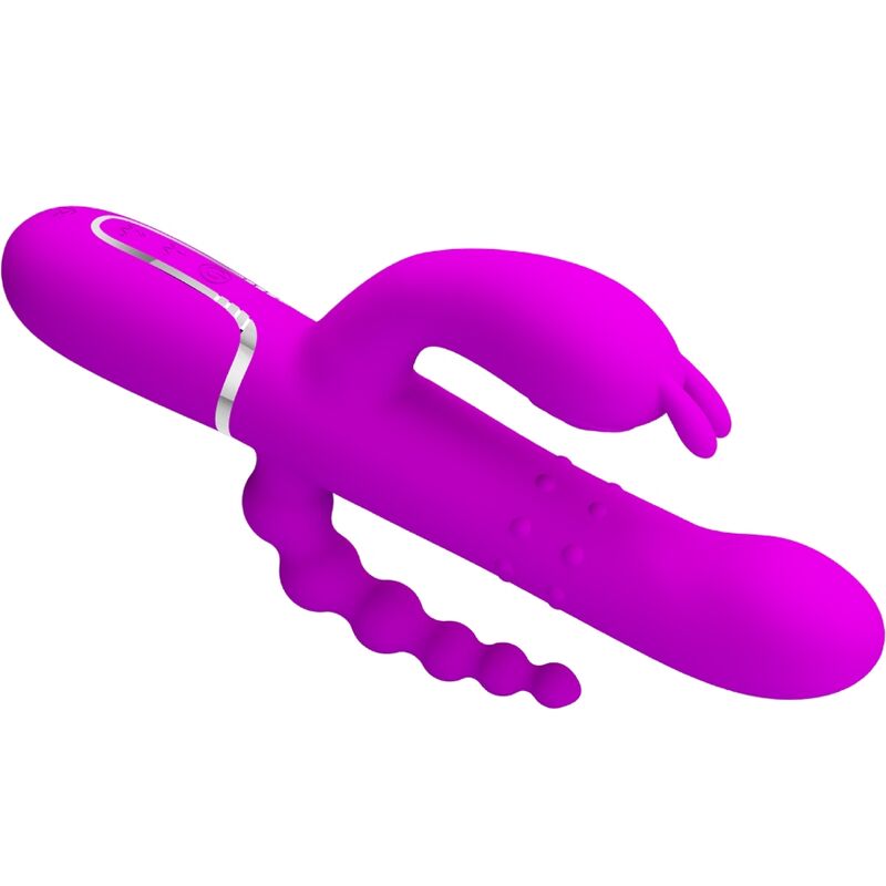 Pretty Love - Cammy Triple Vibrator Multifunktion 4 In 1 Rosa