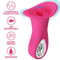 Pretty Love - Clyde Oralvibrator Vibrierende Zunge 12 Vibrationen Rosa