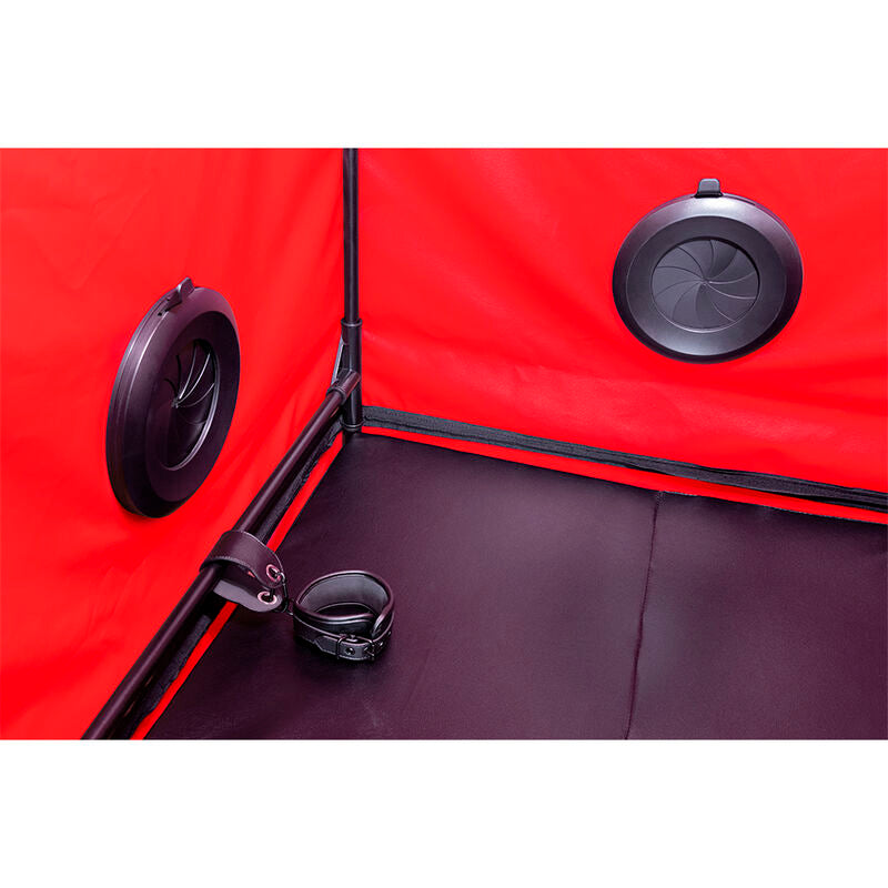 Secret Dome - Kink Club Cabin Scandale Schwarz & Rot