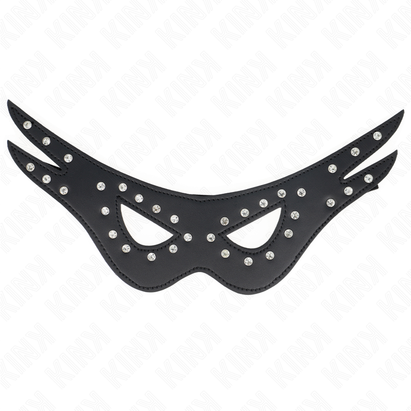 Kink - Sexy Kunstledermaske Modell 2 27 X 13 Cm