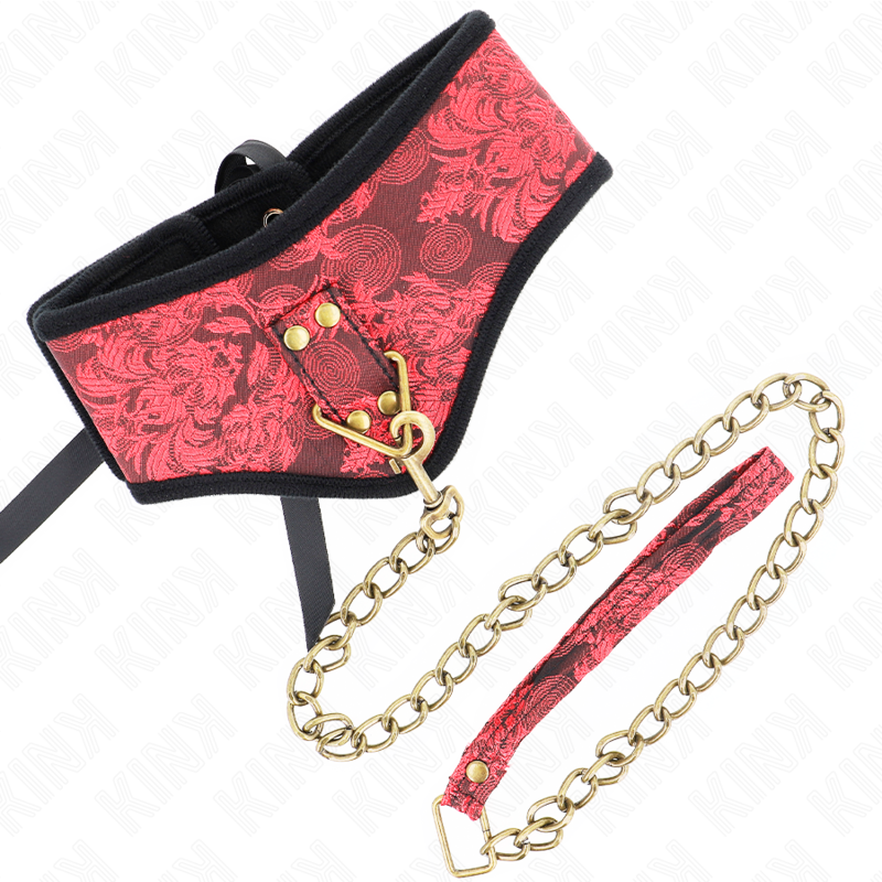 Kink - Scandal Modell Halskette Mit Spitzenband 75 Cm 44 X 10 Cm