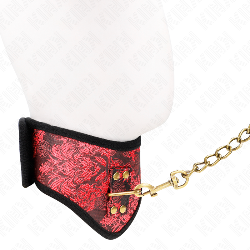 Kink - Scandal Modell Halskette Mit Spitzenband 75 Cm 44 X 10 Cm