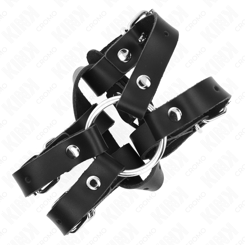 Kink - Penisring Mit Mehreren Verstellbaren Riemen