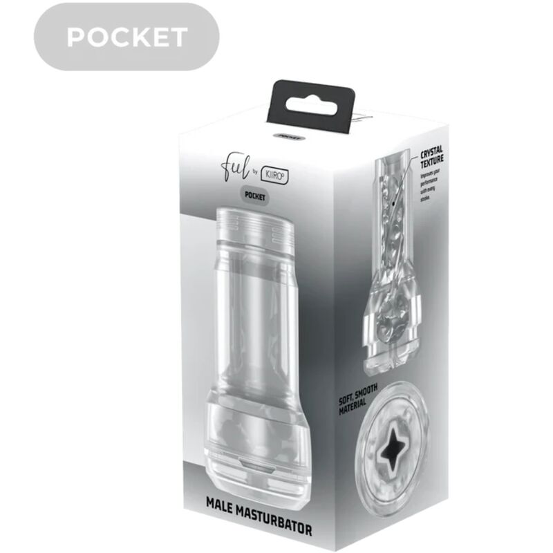 Kiiroo - Feel Pocket Stroker Kristall Von Kiiroo Transparent