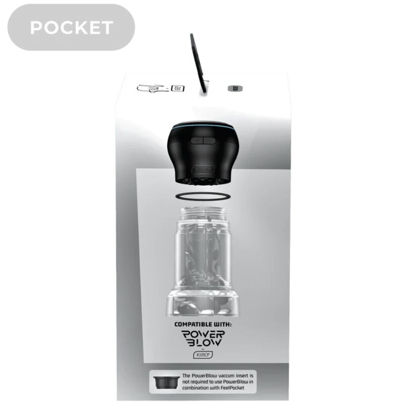 Kiiroo - Fühlen Sie Pocket Stroker + Power Blow Combo