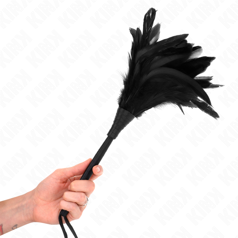 Kink - Black Maids Hornform Tickle Hãœhnerfedern 36 Cm