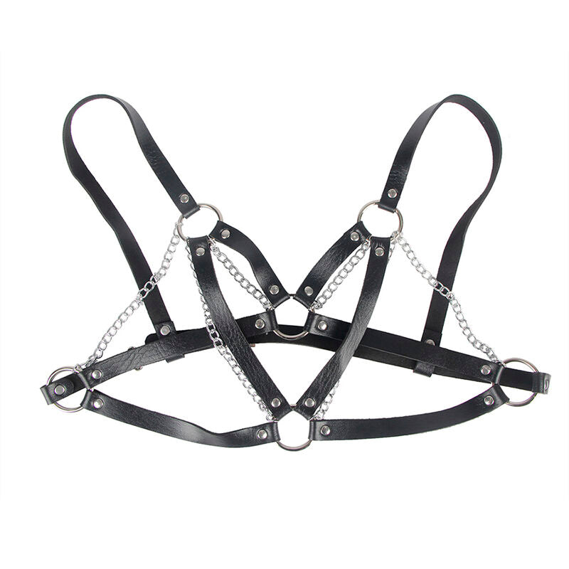 Subblime - 953713 Punk Bondage Gãœrtel Metallschnalle Schwarz Eine Grã–Sse
