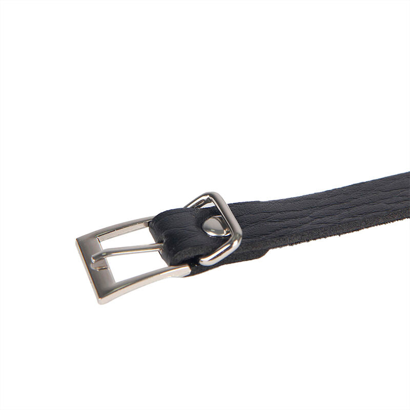 Subblime - 953713 Punk Bondage Gãœrtel Metallschnalle Schwarz Eine Grã–Sse