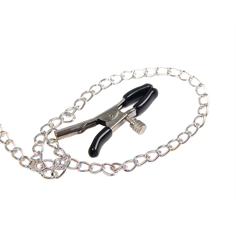 Subblime - 953720 Bondage Lederriemen Brustklemmen Schwarz